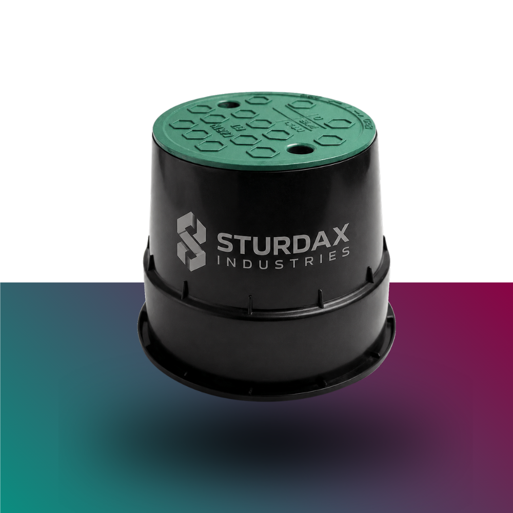 Polymer earthing chamber round